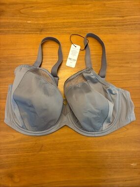 36H Understance Jasmine Flexwire Demi Unpadded Spacer Bra in Storm Grey